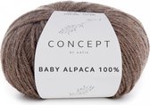 Baby Alpaca 100% - kleur 501 - Reebruin - 50 gr. = 125 m. - 100% Baby Alpaca