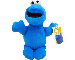 Sesamstraat - Koekiemonster - Knuffel - Cookie Monster - Pluche - Blauw - 20 cm