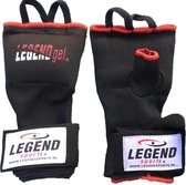 Legend Sports Binnenhandschoenen Gel Easy Unisex Zwart Maat M