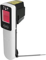 Hendi Infrarood Thermometer Laser - Met Sonde - Professionele Digitale Thermometer - Temperatuurmeter voor Koken - Kookthermometer - Keukenthermometer - Kernthermometer - Temperatu