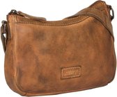 Justified Bags® Sakura Long Top Zip Cognac