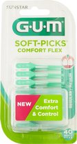 3x GUM Soft-Picks Comfort Flex Regular 40 stuks