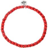 Melady Armband Dames Ø6-7cm Rood Rond Armbandjes Sieraden Dames