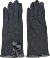Handschoenen 8*24 cm grijs
