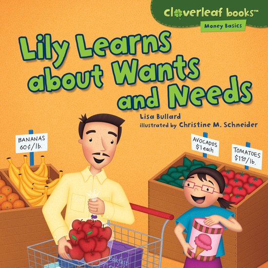 Cloverleaf Books — Money Basics- Lily Learns about Wants a ... - cover
