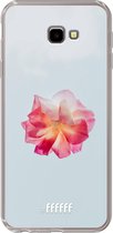6F hoesje - geschikt voor Samsung Galaxy J4 Plus -  Transparant TPU Case - Rouge Floweret #ffffff