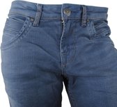 Cars HENLOW Regular Fit Coated Grey Blue Heren Jeans - W33 X L36