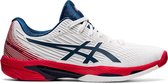 ASICS - Heren schoenen - Solution Speed FF - white/mako blue - maat 46