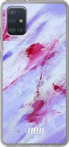 6F hoesje - geschikt voor Samsung Galaxy A52 - Transparant TPU Case - Abstract Pinks #ffffff
