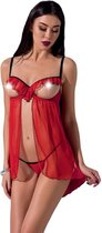 Sexy Dames Lingerie Nachtmode Setje Erotiek Body Sex Toys Open Kruis Jurkje - Passion Woman®