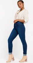 LOLALIZA Skinny  jeans - Donker Blauw - Maat 42