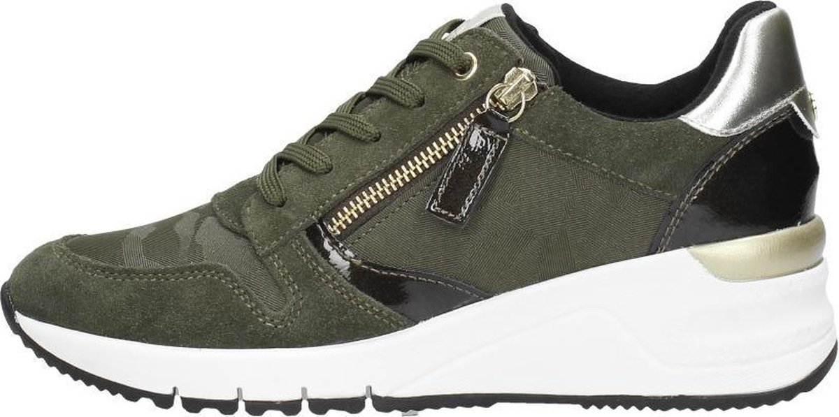 Tamaris Sneakers groen - Maat 37 | bol.com