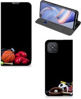 Bookcover Ontwerpen OPPO Reno4 Z 5G Smart Cover Voetbal, Tennis, Boxing…