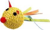 Duvo+ Jolly gele bolmuis Geel 13x4,5x5cm
