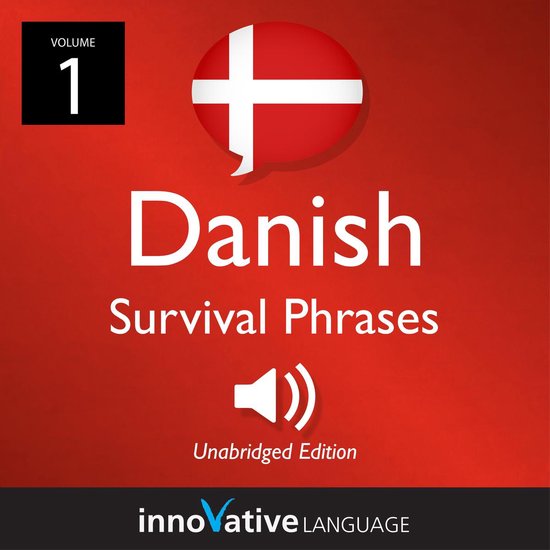 Learn Danish: Danish Survival Phrases, Volume 1 - cover