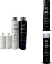 Qod Max Prime S-Fiber keratine behandeling ( incl. verzorging Max Prime shampoo en conditioner )