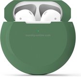 AirPods hoesjes van By Qubix - AirPods 1/2 hoesje siliconen shockprotect series - groen