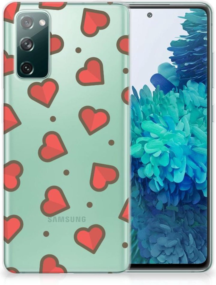 Samsung Galaxy S20 FE TPU bumper Hearts