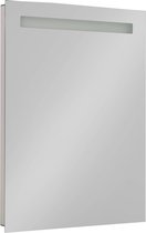Saqu Plain Spiegel met LED verlichting en stopcontact 60x80 cm