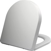 Saqu Touch WC Bril - met Softclose - Wit - Toiletbril