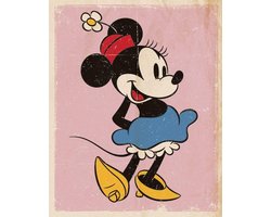 Minnie Mouse Poster Retro 40x50cm