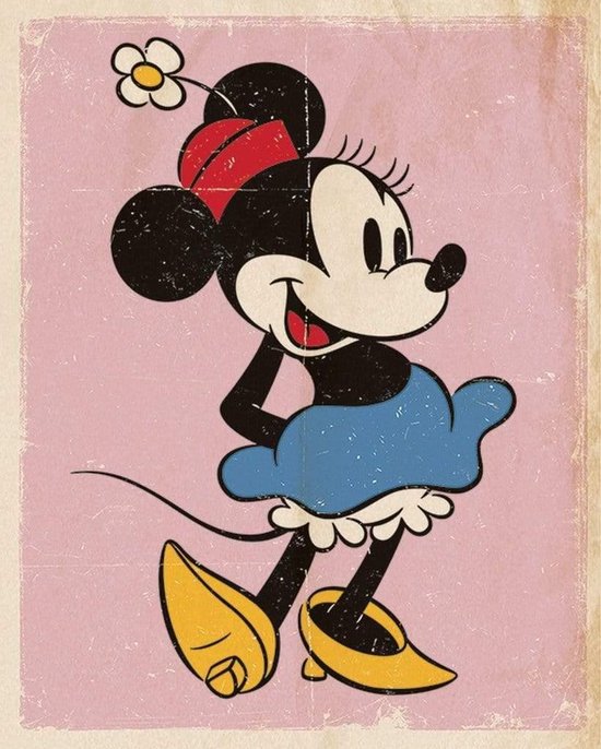 DISNEY - Mini Poster 40X50 - Minnie Mouse Retro