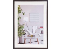 Cadre photo - Henzo - Moderne - Format photo 70x100 cm - Marron foncé