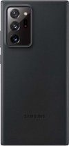Samsung Leather Hoesje - Samsung  Galaxy Note 20 Ultra - Zwart