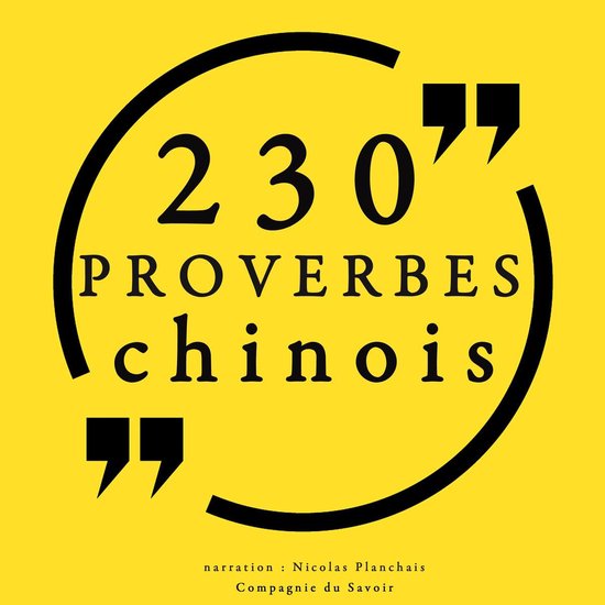 230 Proverbes Chinois - cover