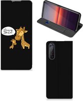 GSM Hoesje Sony Xperia 5 II Wallet Case Giraffe