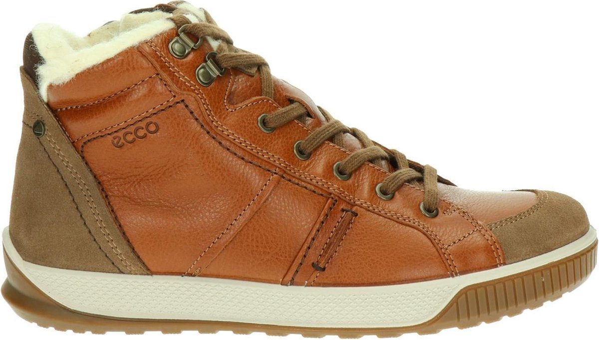ECCO Byway Tred heren veterboot Cognac - Schoenen.nl