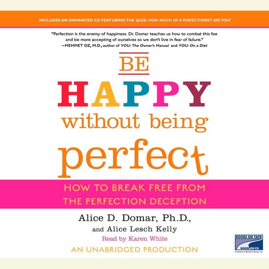 Be Happy Without Being Perfect - cover