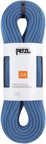 Petzl Contact 9.8mm soepel en licht enkeltouw 80m blauw