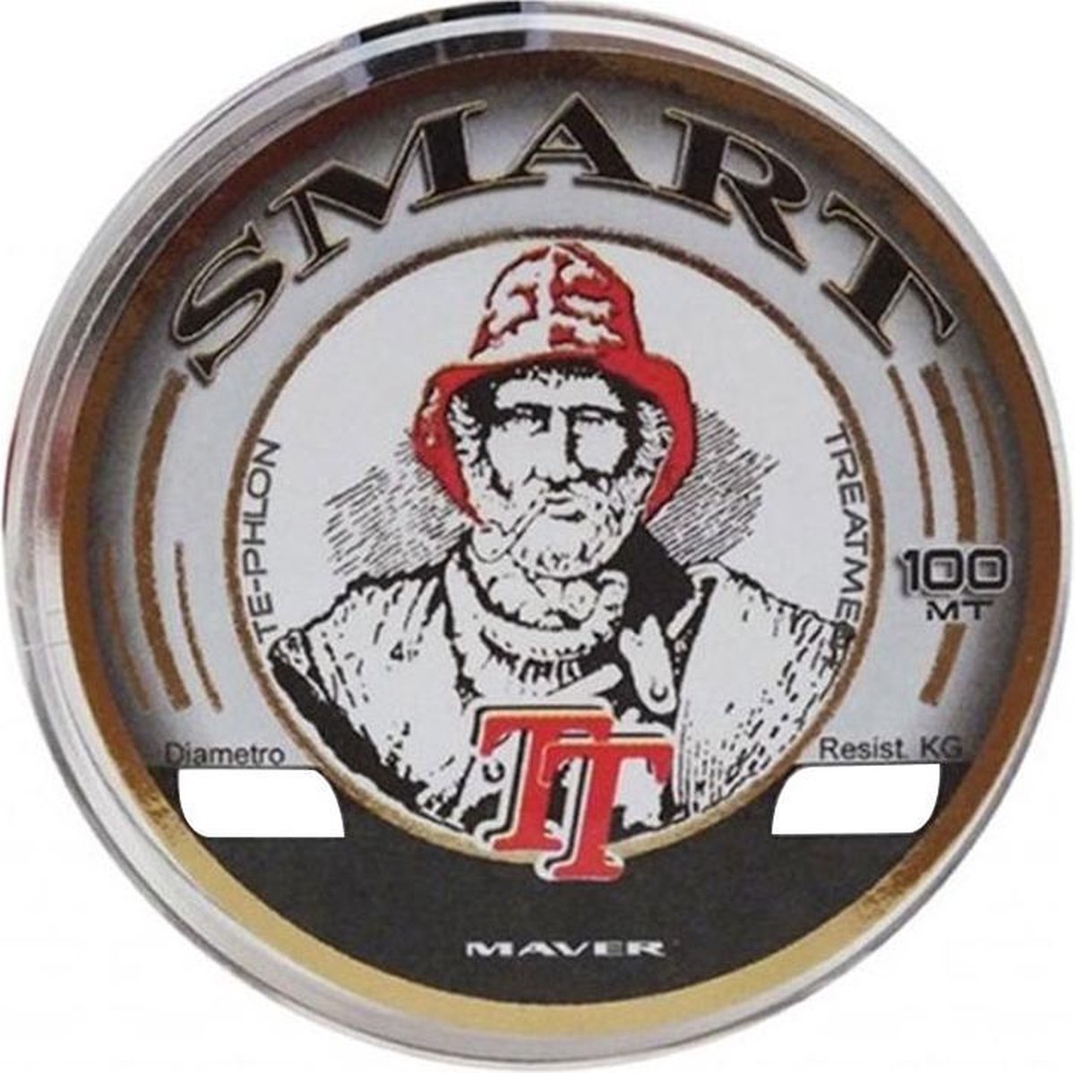 Maver Monofilo Smart TT - 100m - 0.08mm - Transparant
