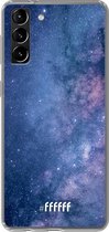 6F hoesje - geschikt voor Samsung Galaxy S21 -  Transparant TPU Case - Perfect Stars #ffffff