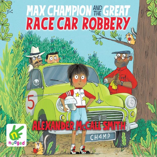 Max Champion and the Great Race Car Robbery - cover