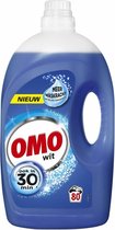 Omo Wit XXL Vloeibaar Wasmiddel - 80 wasbeurten - Voordeelfles