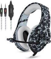 ONIKUMA K1-B Hoofdtelefoon - Koptelefoon - Met draad - Game headset - Ruisonderdrukking