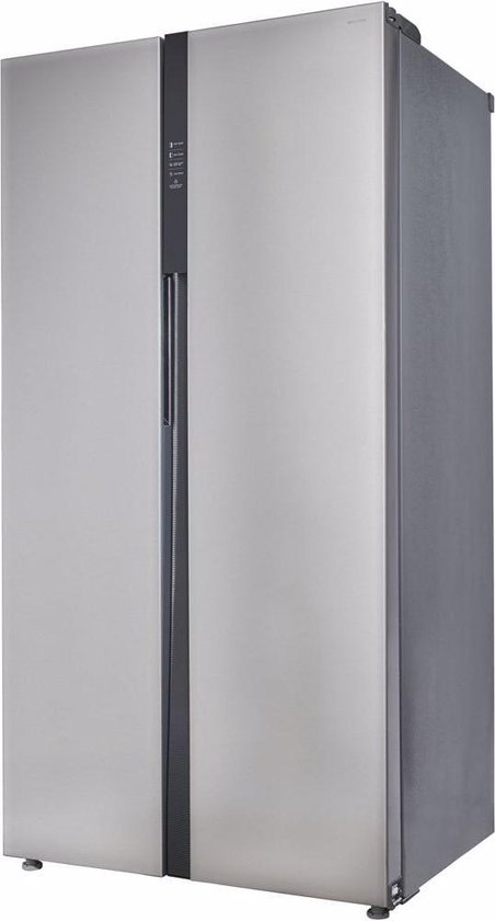 Inventum SKV0178R - Amerikaanse koelkast - 2 deuren - Display - Stil: 35 dB  - No Frost... | bol.com