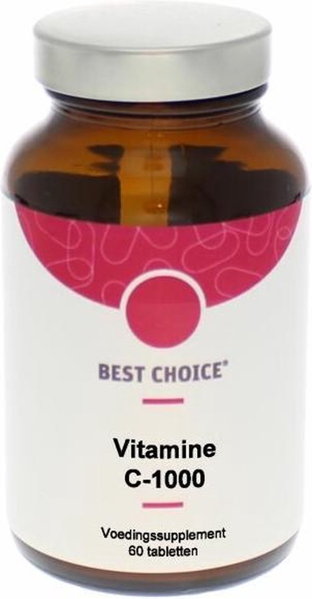 Best Choice Vitamine C 1000 mg & Bioflavonoïden - 60 Tabletten - Vitaminen