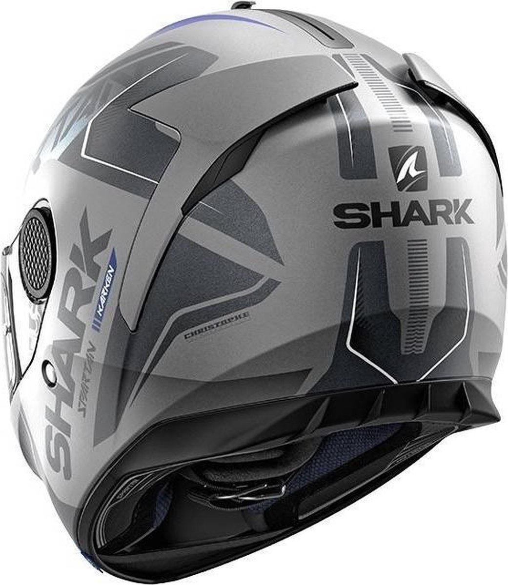 Shark Spartan 1.2 Karken Kva Mat Zwart Roze Antraciet Integraalhelm -  Motorhelm - Maat S | bol.com