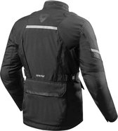 REV'IT! Neptune 2 GTX zwart GORE-TEX motorjas - motorjack met uitneembaar GoreTex Paclite membraan M