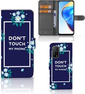 Hoesje Xiaomi Mi 10T Pro | Mi 10T Telefoontasje Flowers Blue DTMP