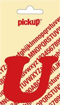 Pickup plakletter CooperBlack 60 mm - rood U