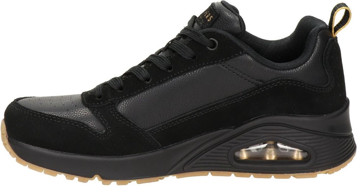 Skechers Street Los Angeles dames sneaker - Zwart - Maat 39 | bol.com