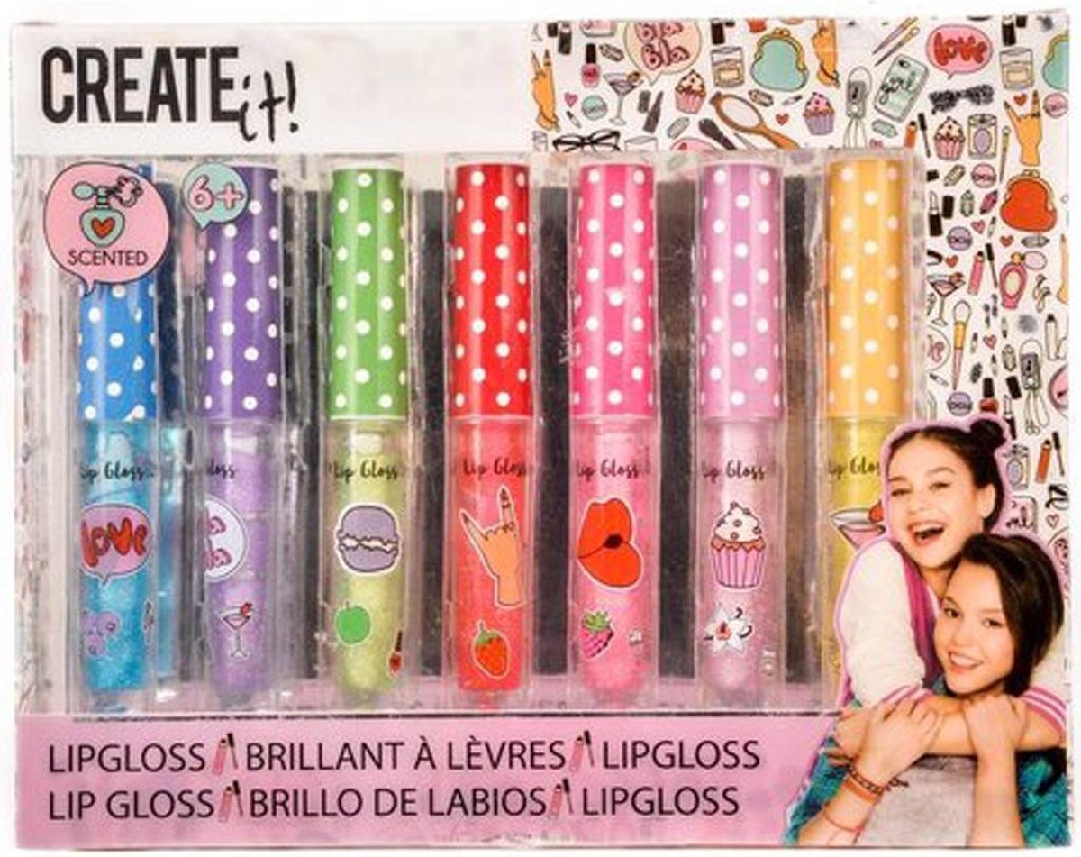 Create It! lip gloss Scented 1,2 grammes filles 7-pièces