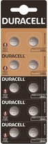 Piles alcalines Duracell LR44 10 pièces (AG13)