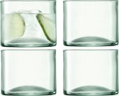 L.S.A. - Canopy Tumbler Glas 270 ml Set van 4 Stuks - Glas - Transparant