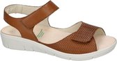Solidus -Dames -  cognac/caramel - sandalen - maat 38.5