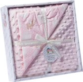 Gamberritos Babydeken Junior 110 X 80 Cm Polyester Roze